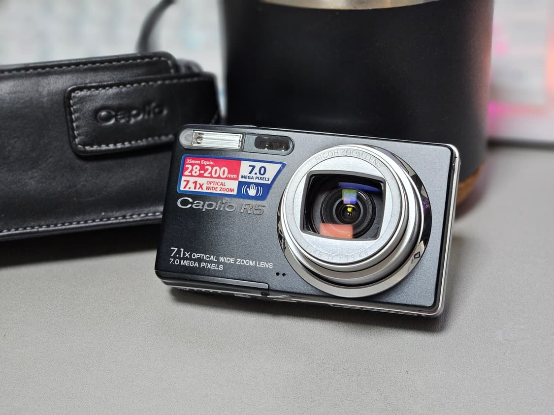 리코 카프리오 R5 빈티지 디카 정품 파우치 포함 상품이미지1