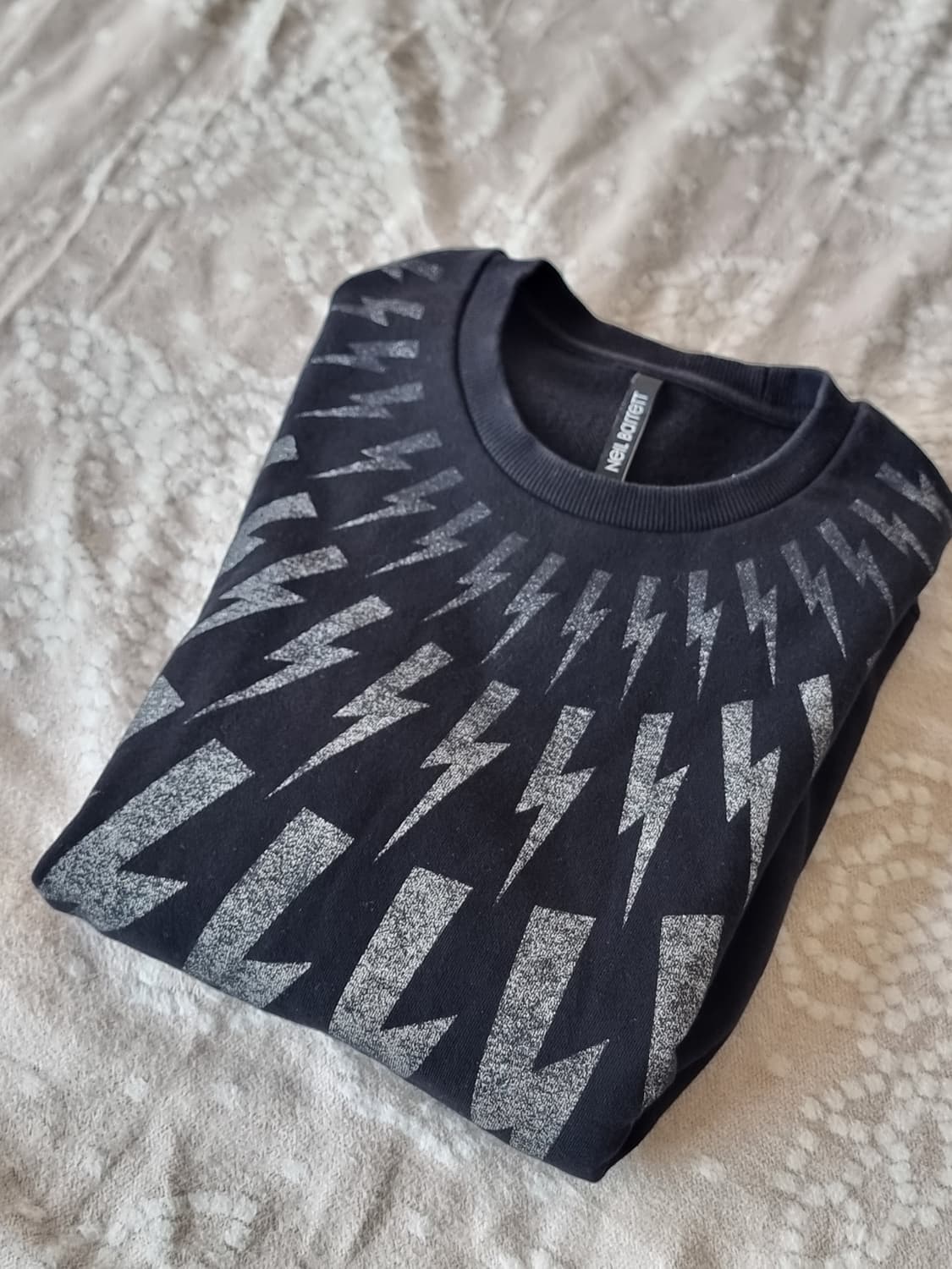 Neil Barrett 썬더볼트 페어아일 맨투맨 XL  상품이미지6