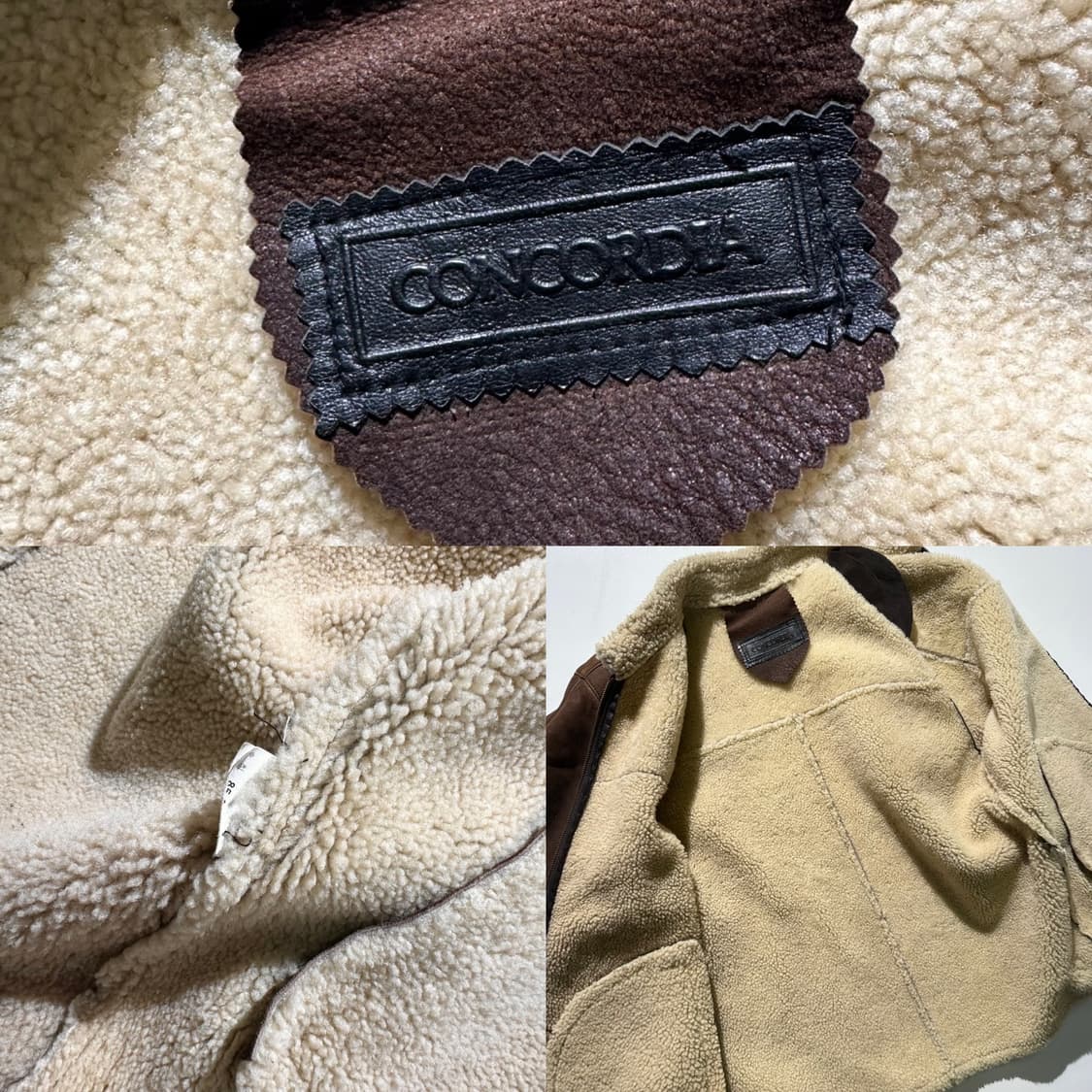 Concordia 램스킨 양가죽 시어링 무스탕 자켓 상품이미지9