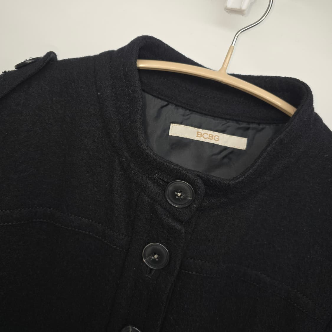 BCBG 블랙 모직 원피스 상품이미지2