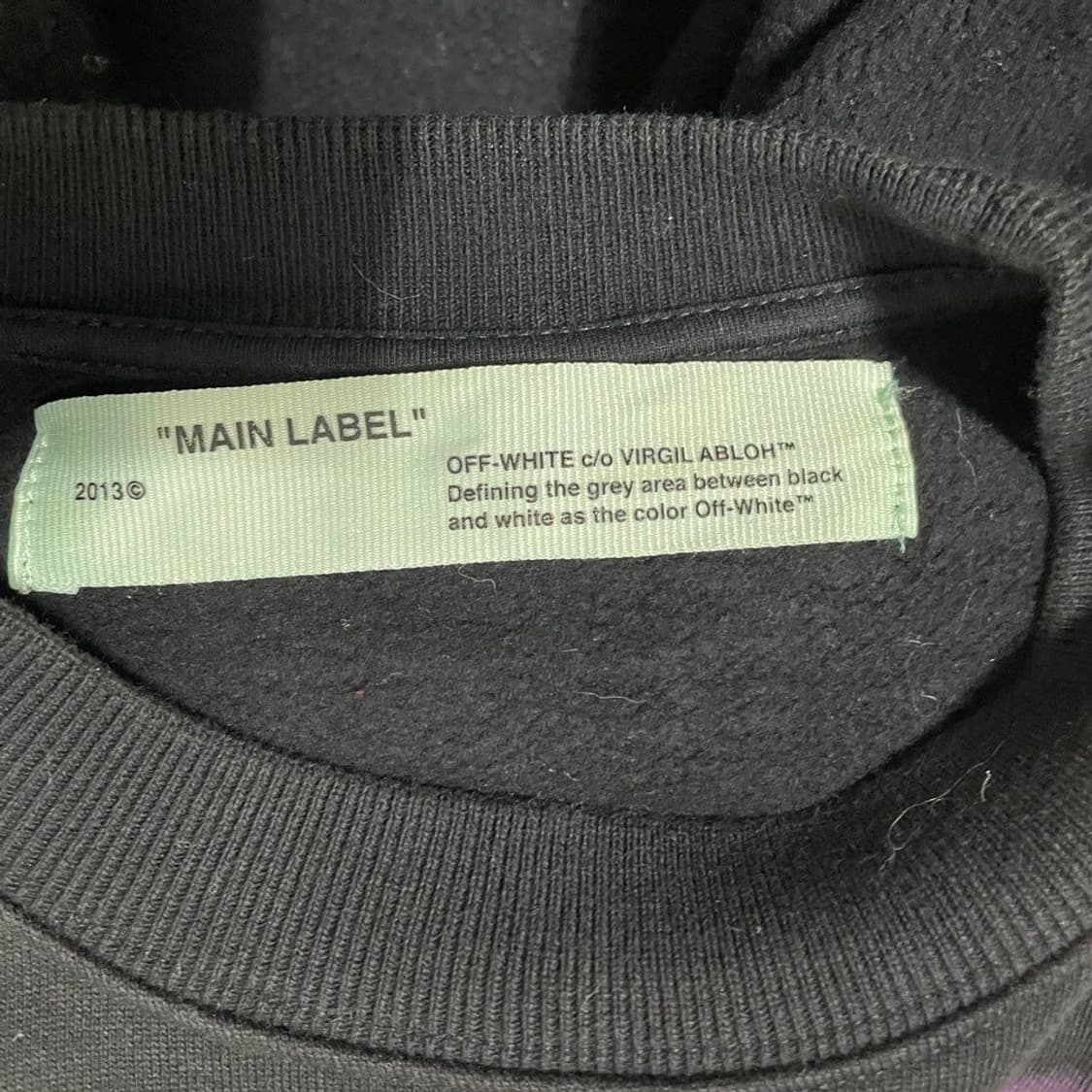 오프화이트 MODERN ROMANCE 맨투맨 6539 상품이미지7