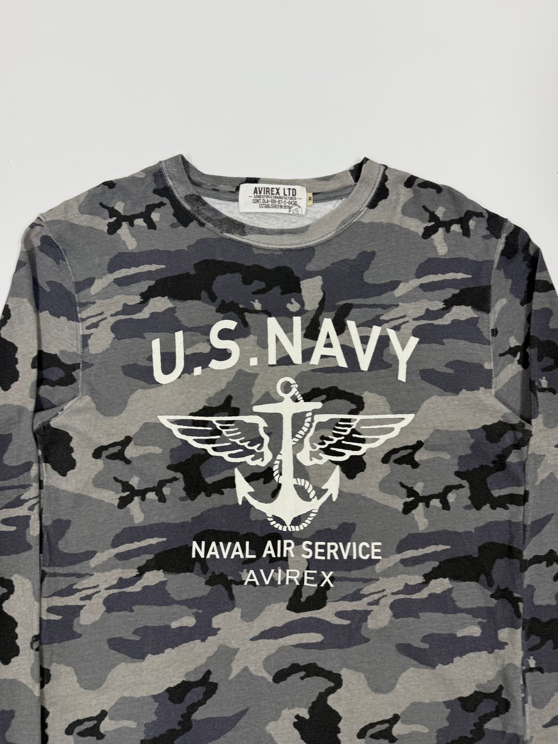 아비렉스 LTD U.S NAVY 티셔츠 상품이미지5