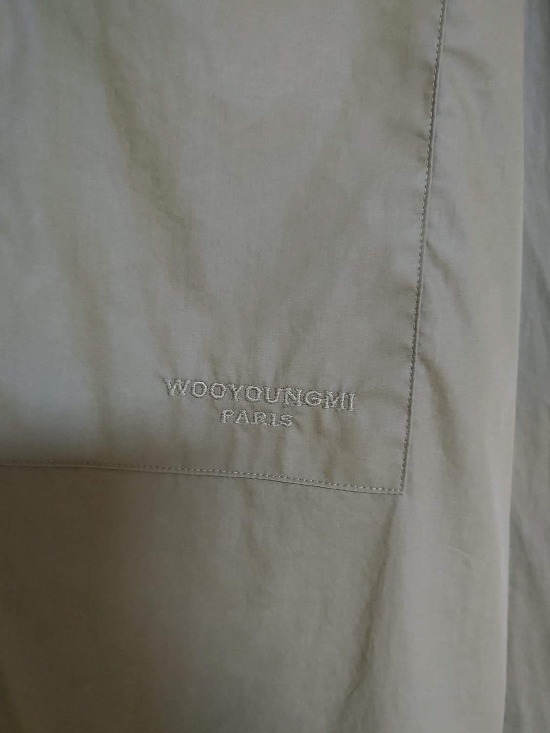 우영미 21fw 오픈카라 셔츠 팝니다 상품이미지2