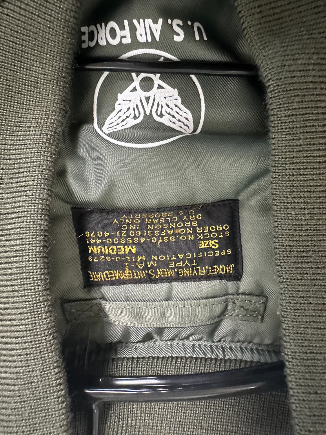 브론슨 MA-1 코리안 익스클루시브 M 사이즈 판매 상품이미지4