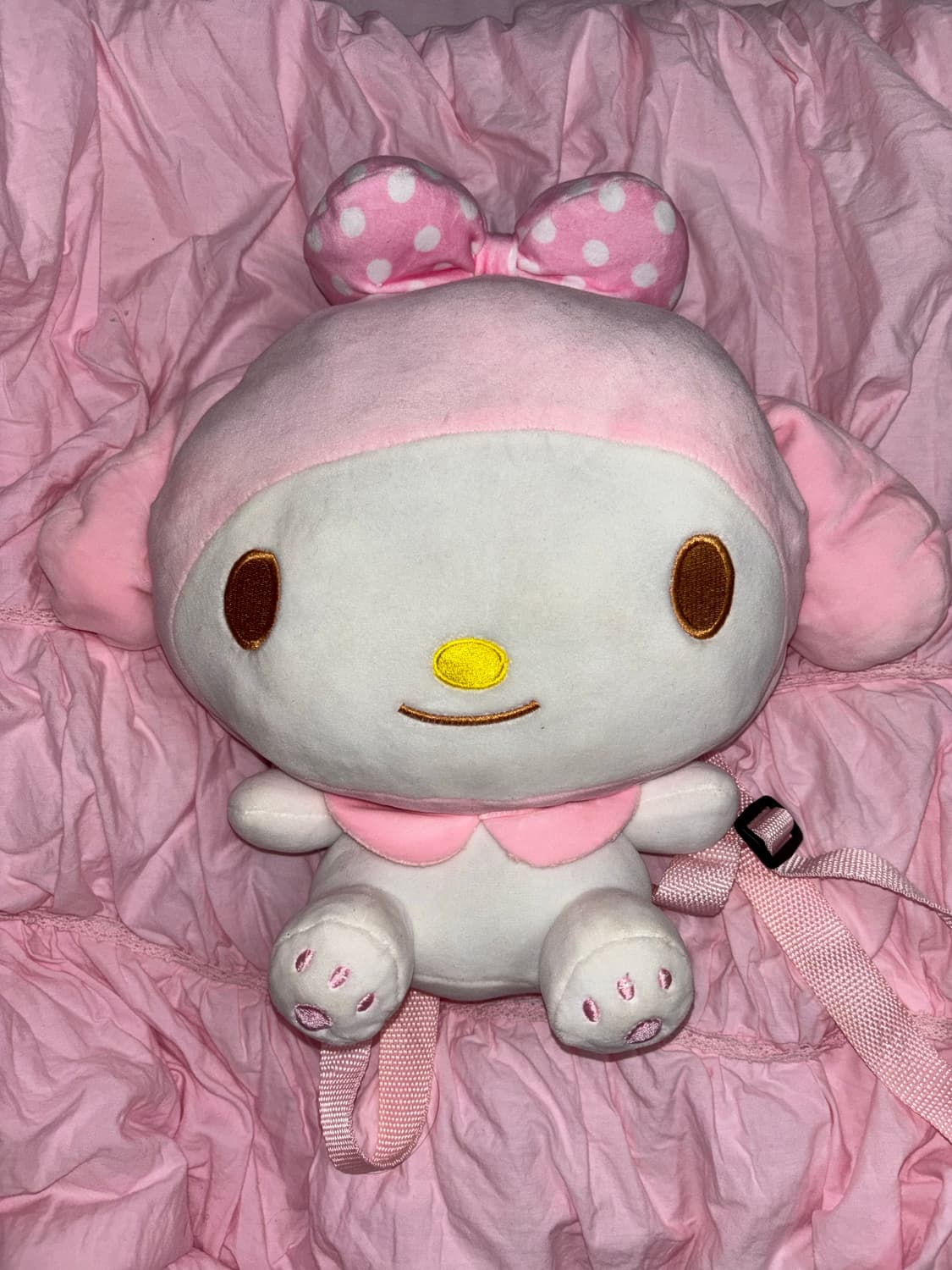 산리오 마이멜로디 빈티지 누이구루미 백팩 상품이미지1
