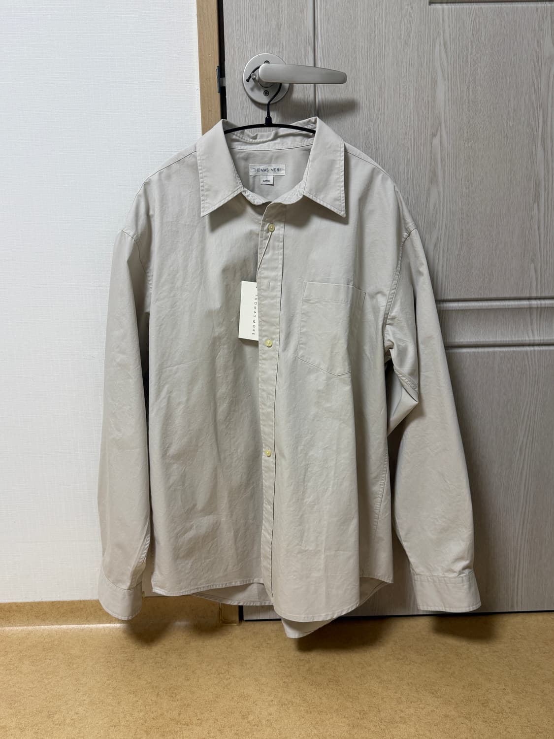 [L] 토마스모어 페이디드 셔츠 다크스노우 상품이미지6