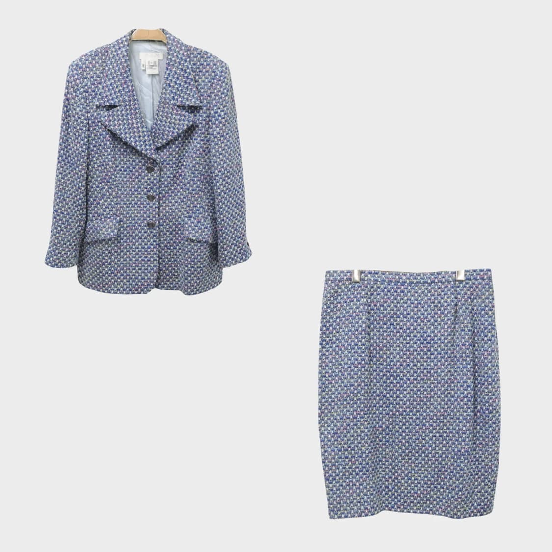 에스카다 울혼방 트위드 치마 정장 셋업 65516 상품이미지1