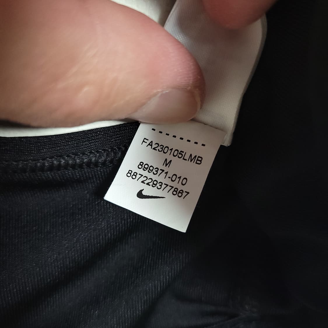 (M) NIKE 나이키 드라이핏 블랙 스포츠 브라탑 상품이미지5