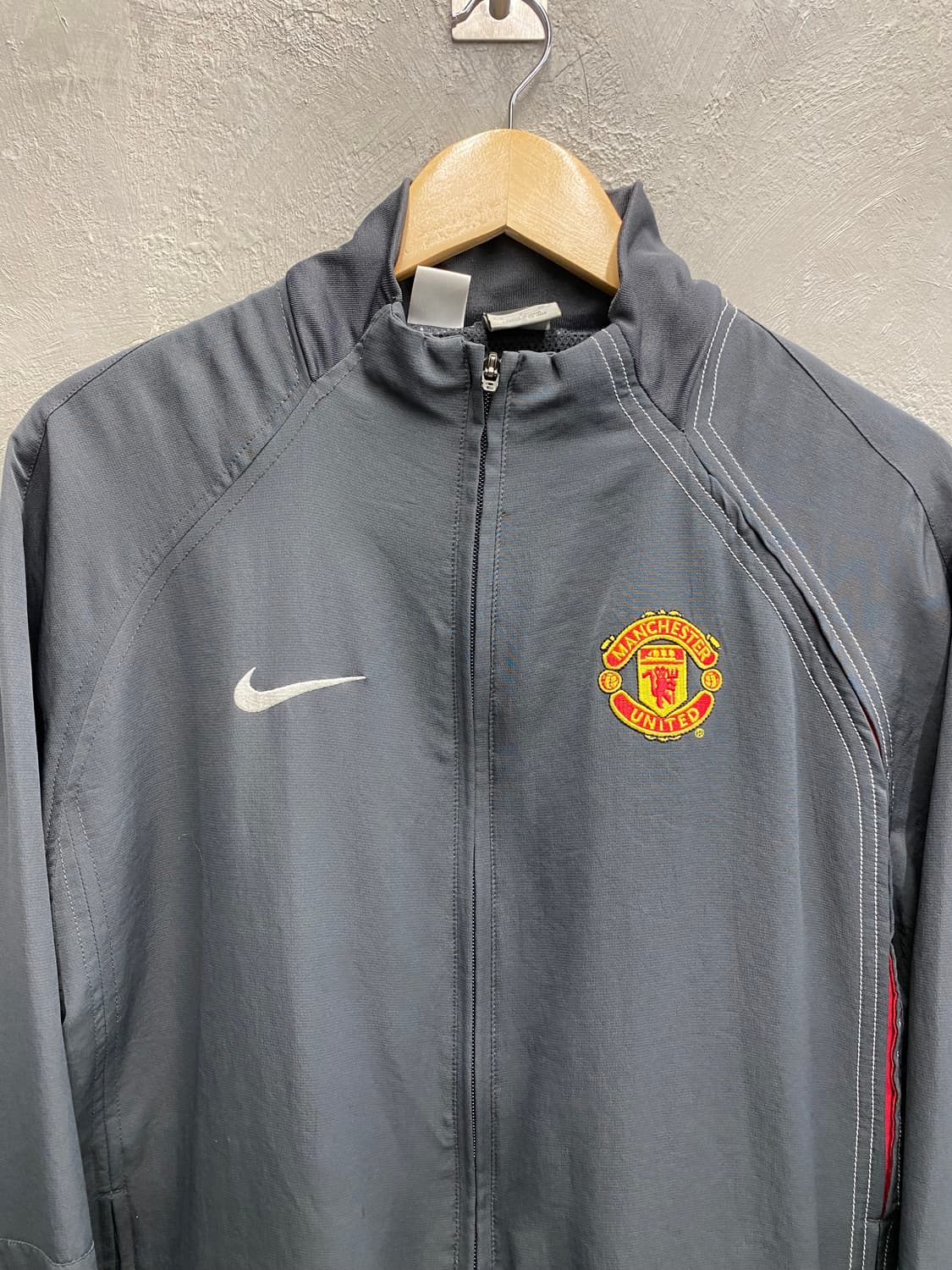 [95] 00s Nike 나이키 맨유FC 보다폰 스폰서 우븐 자켓 상품이미지2