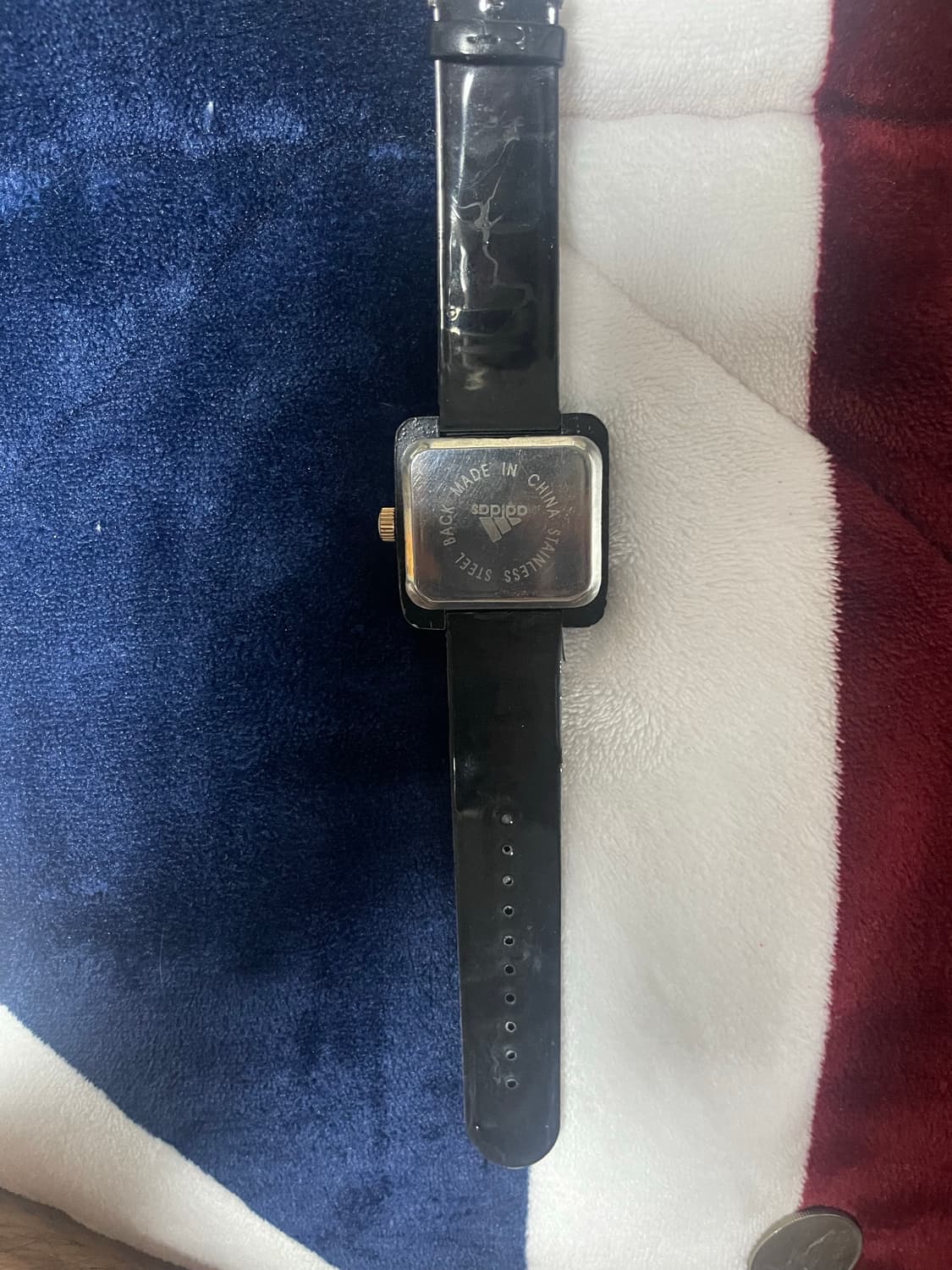 빈티지 아디다스 사각 손목 시계 상품이미지2