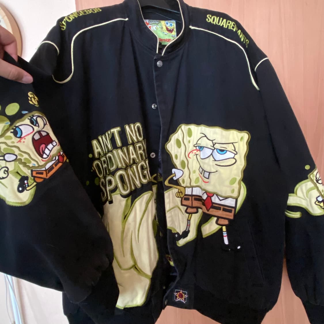 제프해밀턴 스폰지밥 레이싱 자켓 스펀지밥 발렌시아가 상품이미지1