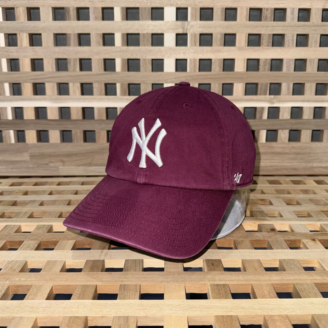 47 뉴욕 양키스 버건디 캡 상품이미지1