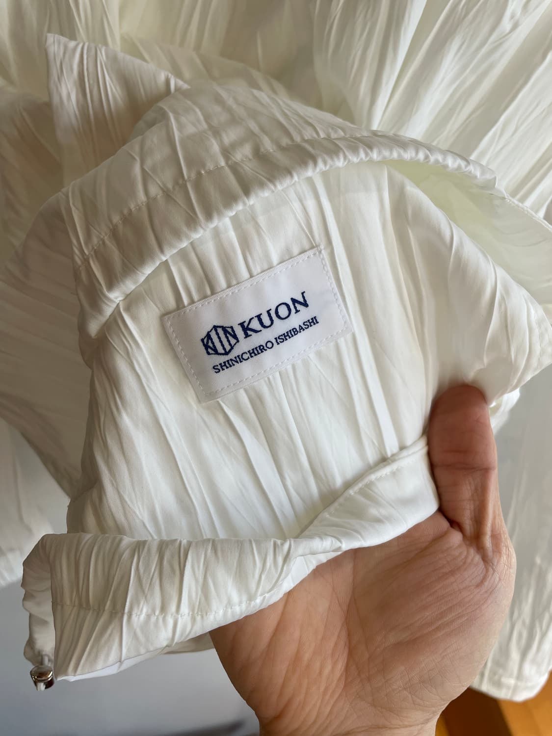 쿠온 플리츠 코치 자켓 상품이미지4