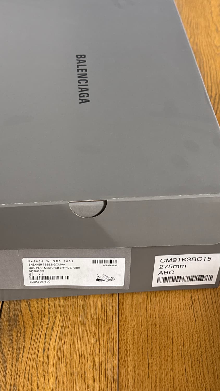 발렌시아가 트랙 슈즈 브레드 42 275 신발 스니커즈 상품이미지4