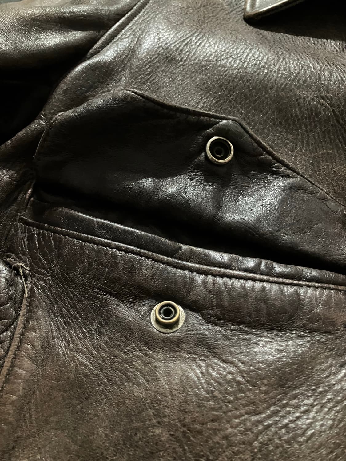 🇺🇸 40s HERCULES 허큘리스 홀스하이드 A-2 자켓 상품이미지6