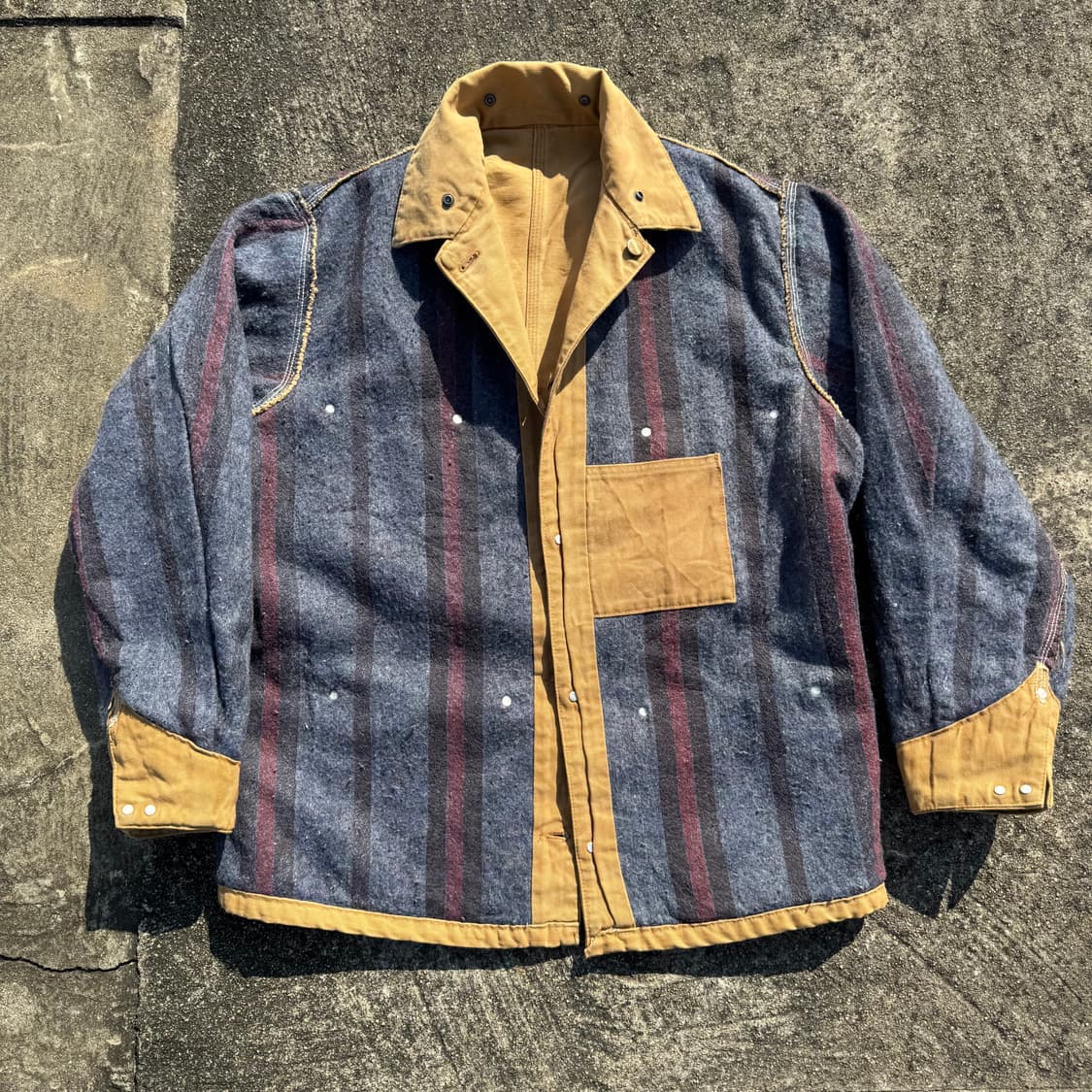 [L] 80s 칼하트 블랭킷 초어 자켓 상품이미지3