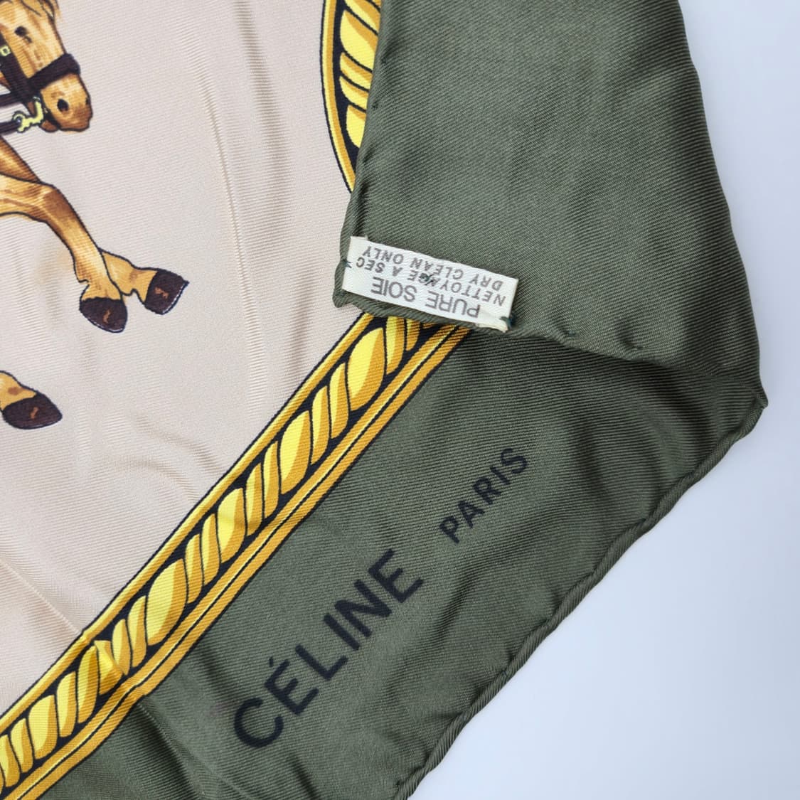 CELINE 셀린느 실크 스카프(86cm) [BF10453-482-01] 상품이미지8