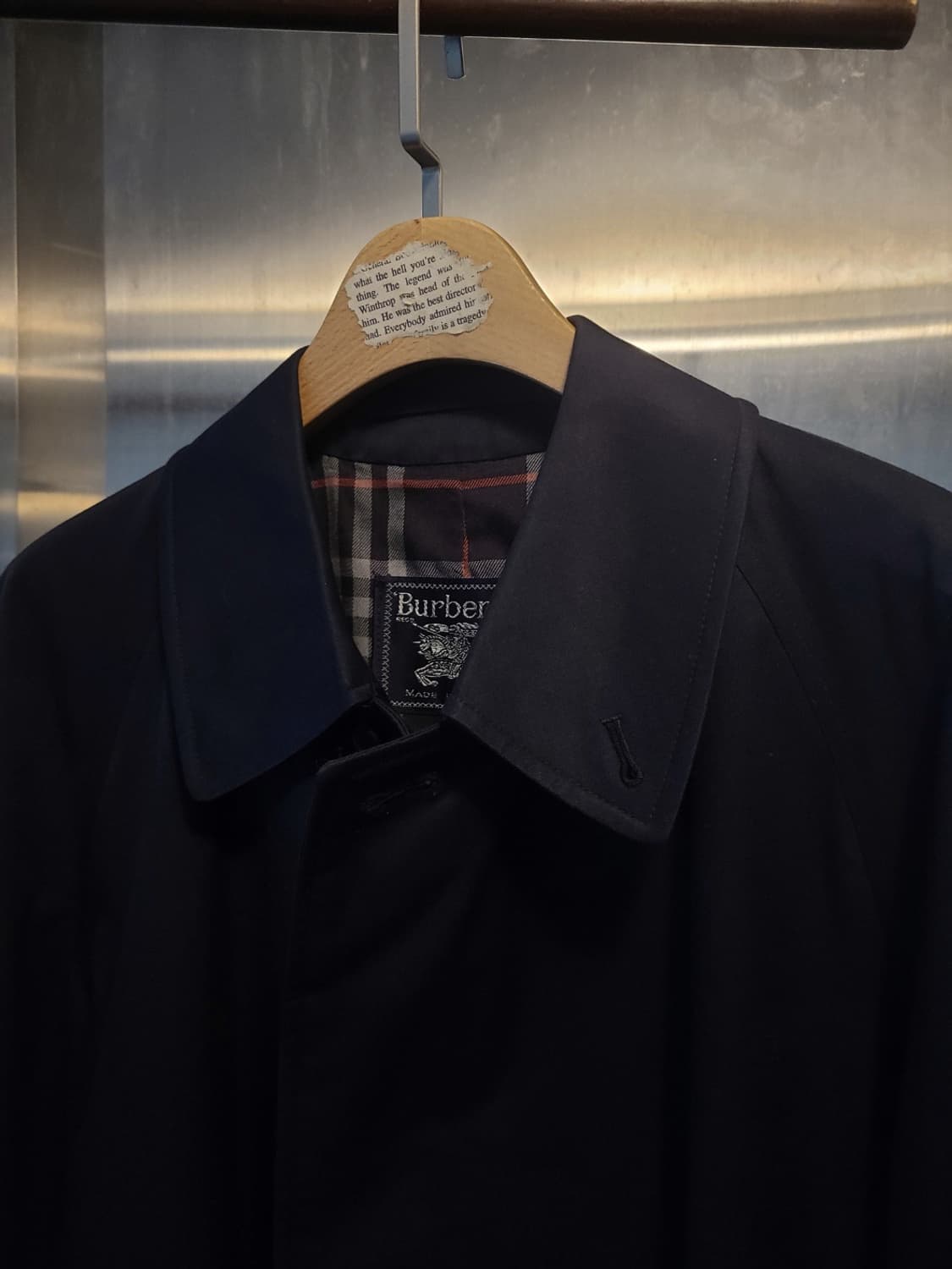 버버리 래글런 코트 상품이미지3