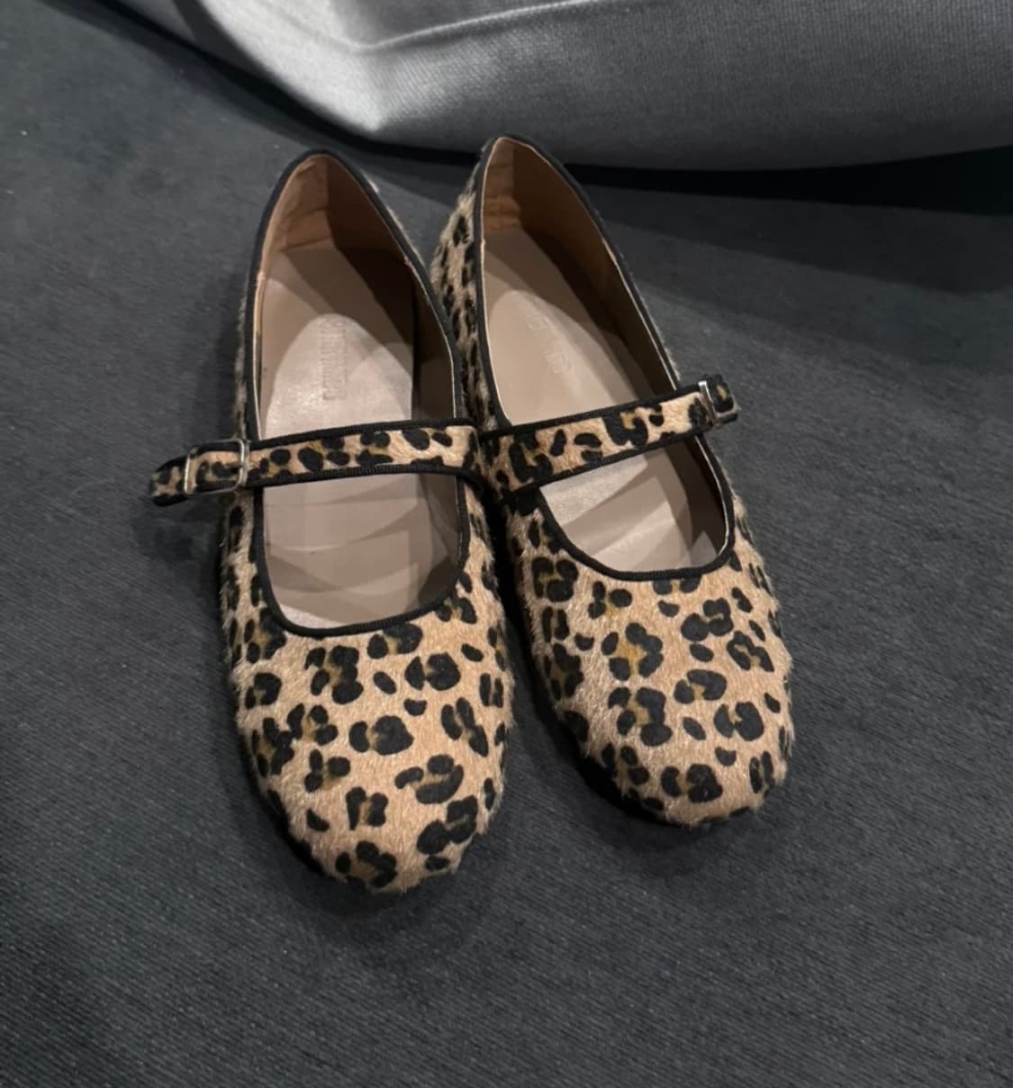 호피 메리제인 플랫슈즈 상품이미지1