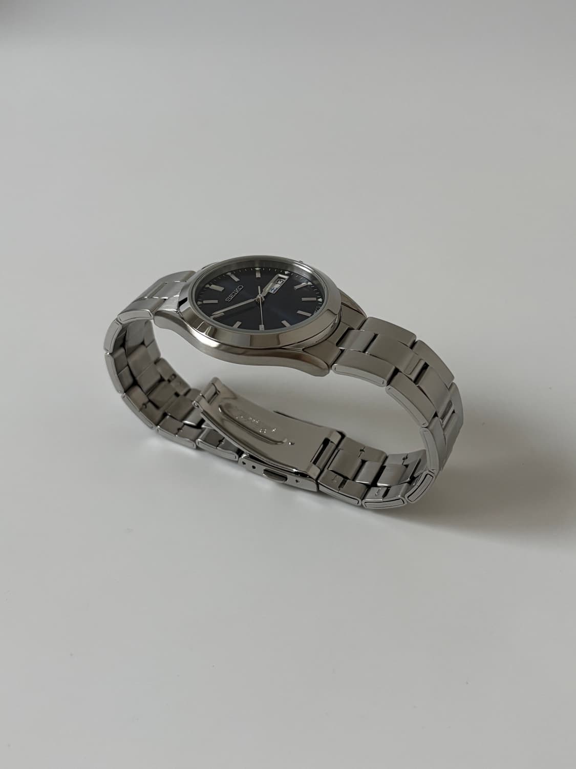 2000s Dark Navy Dial Silver Quartz 상품이미지7