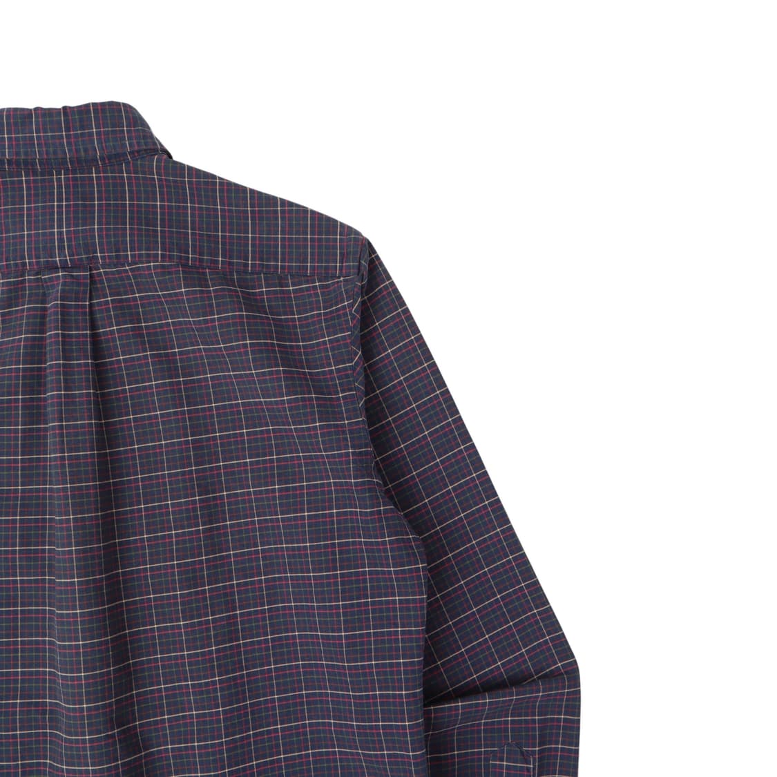 폴로 랄프로렌 네이비 체크 코튼 셔츠 상품이미지6