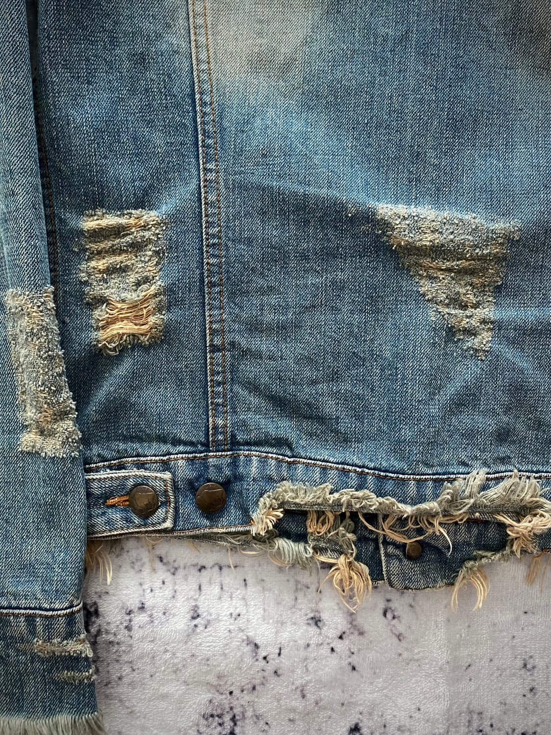 L.G.B. 디스트로이드 데님 자켓 상품이미지8