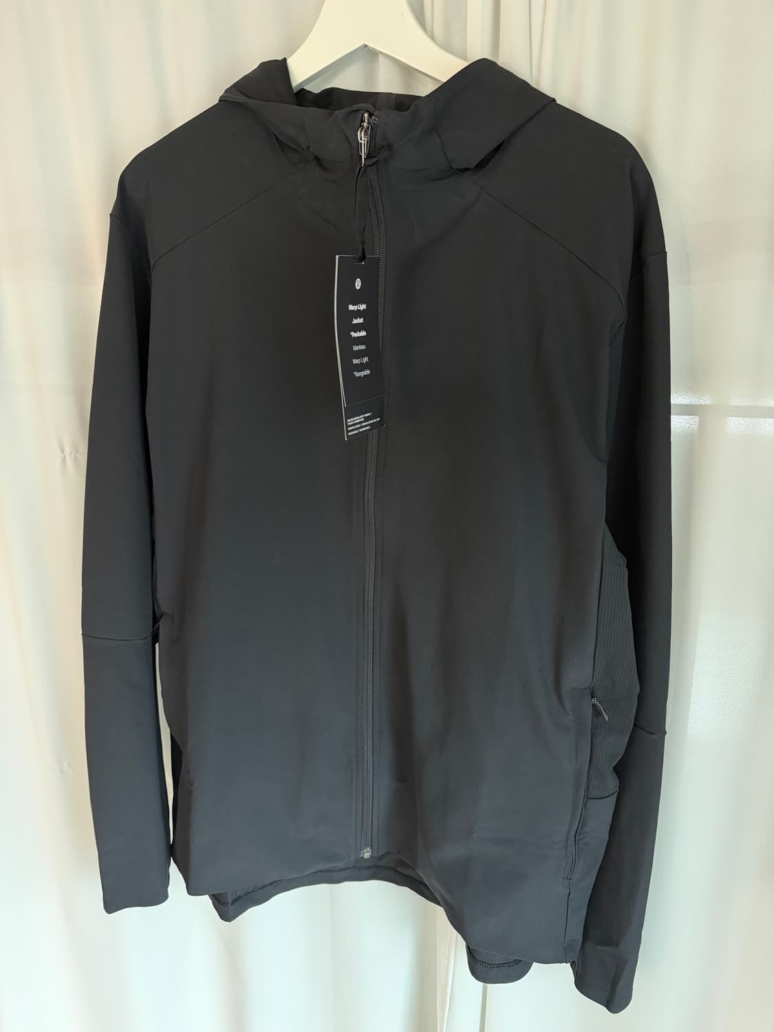 룰루레몬 Warp Light jacket 블랙 자켓 상품이미지1