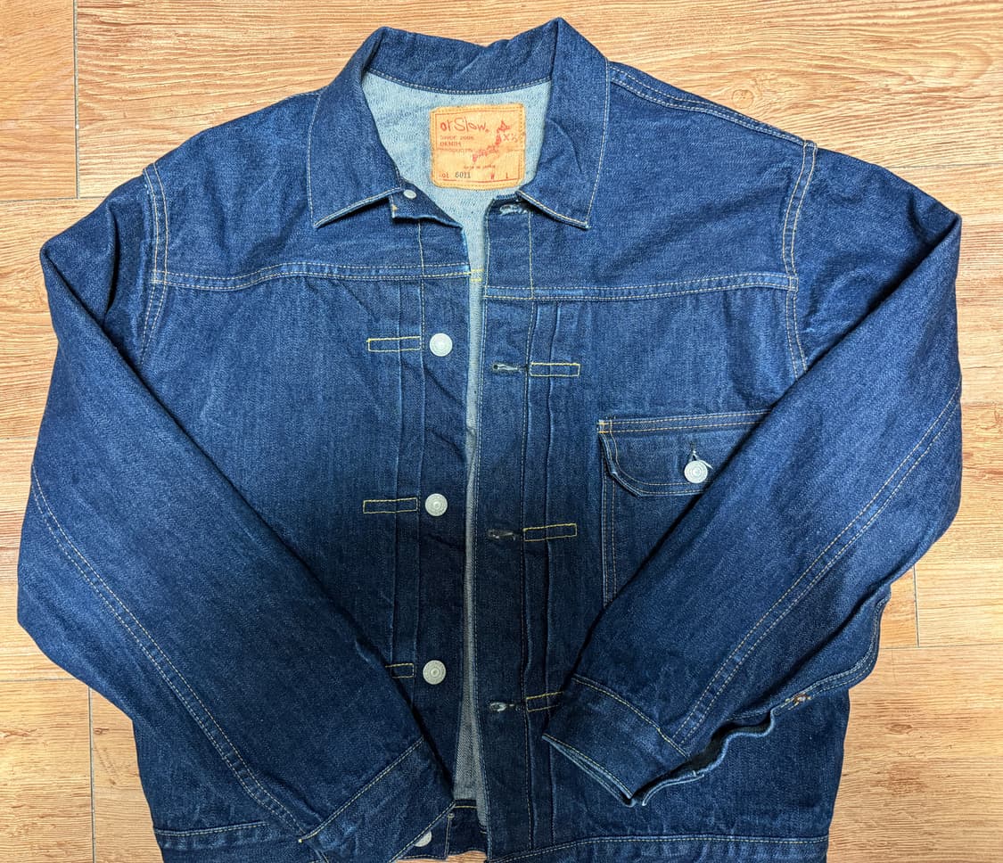 오어슬로우 6011 1세대 데님 자켓 2사이즈 상품이미지1