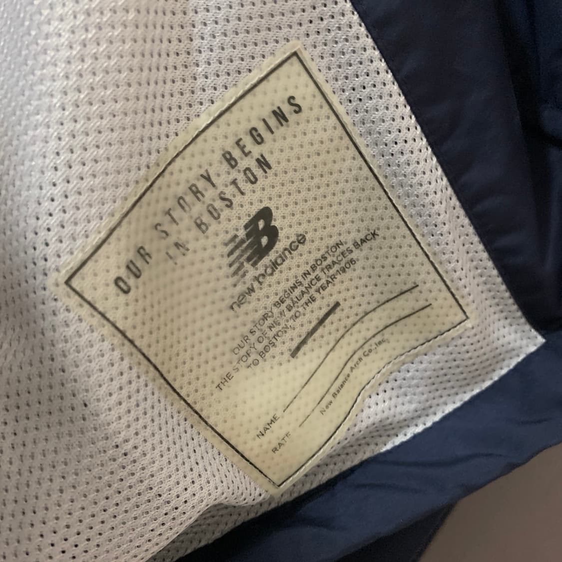 XL 뉴발란스 클래식 빅 로고 바람막이 코치 자켓 상품이미지7