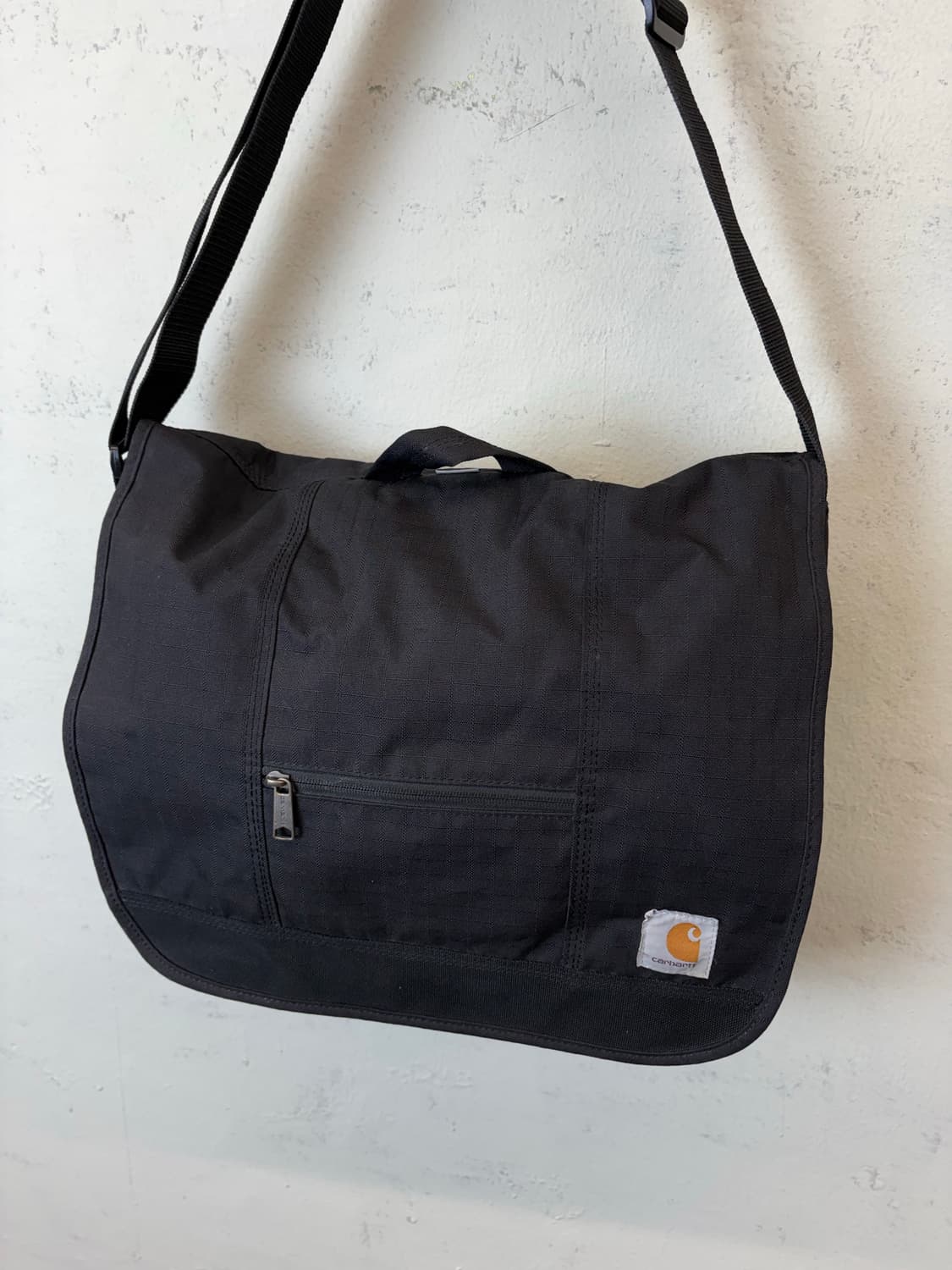 칼하트 립스탑 메신저백 블랙 상품이미지3