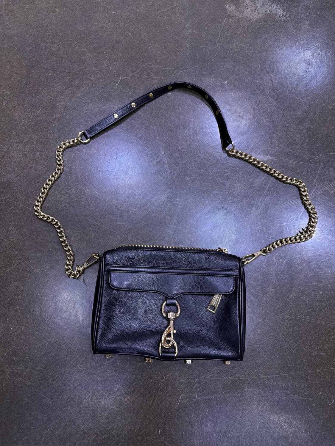 레베카밍코프 체인 크로스백 크로스바디 MAC 미니백 블랙 상품이미지1