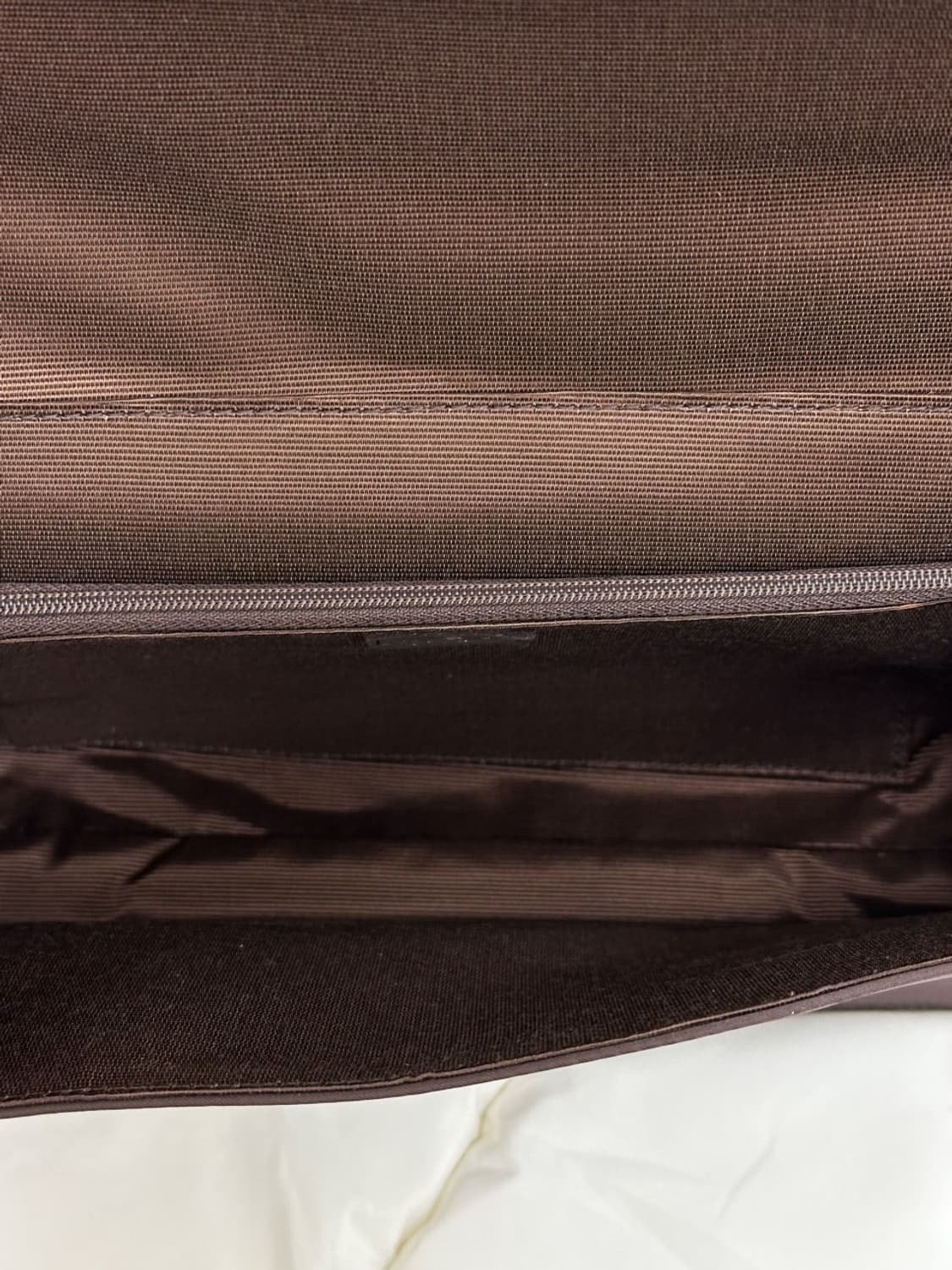 [새상품] courreges / 꾸레쥬 브라운 스웨이드 숄더백  상품이미지7