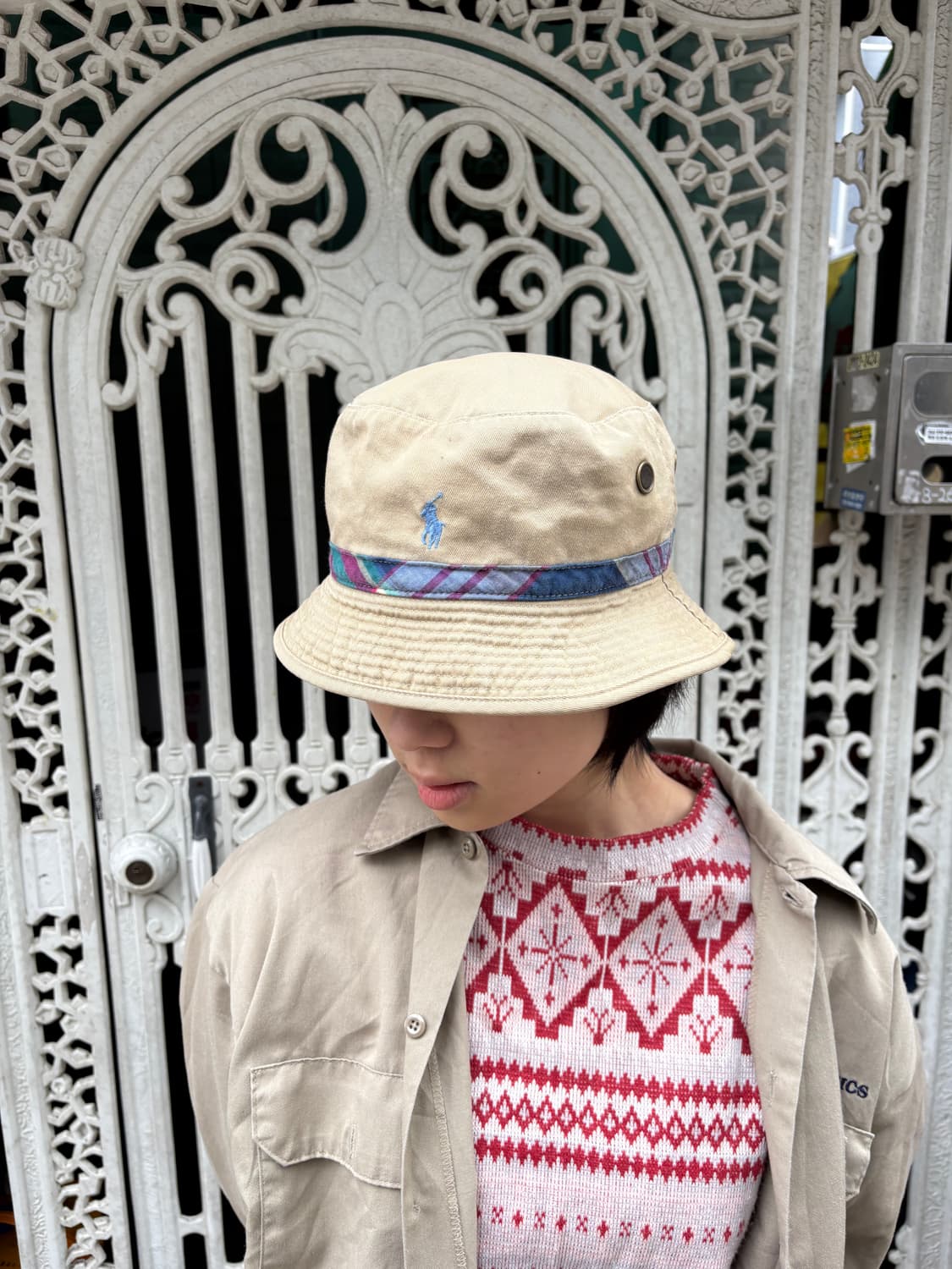 폴로 버킷햇 상품이미지1