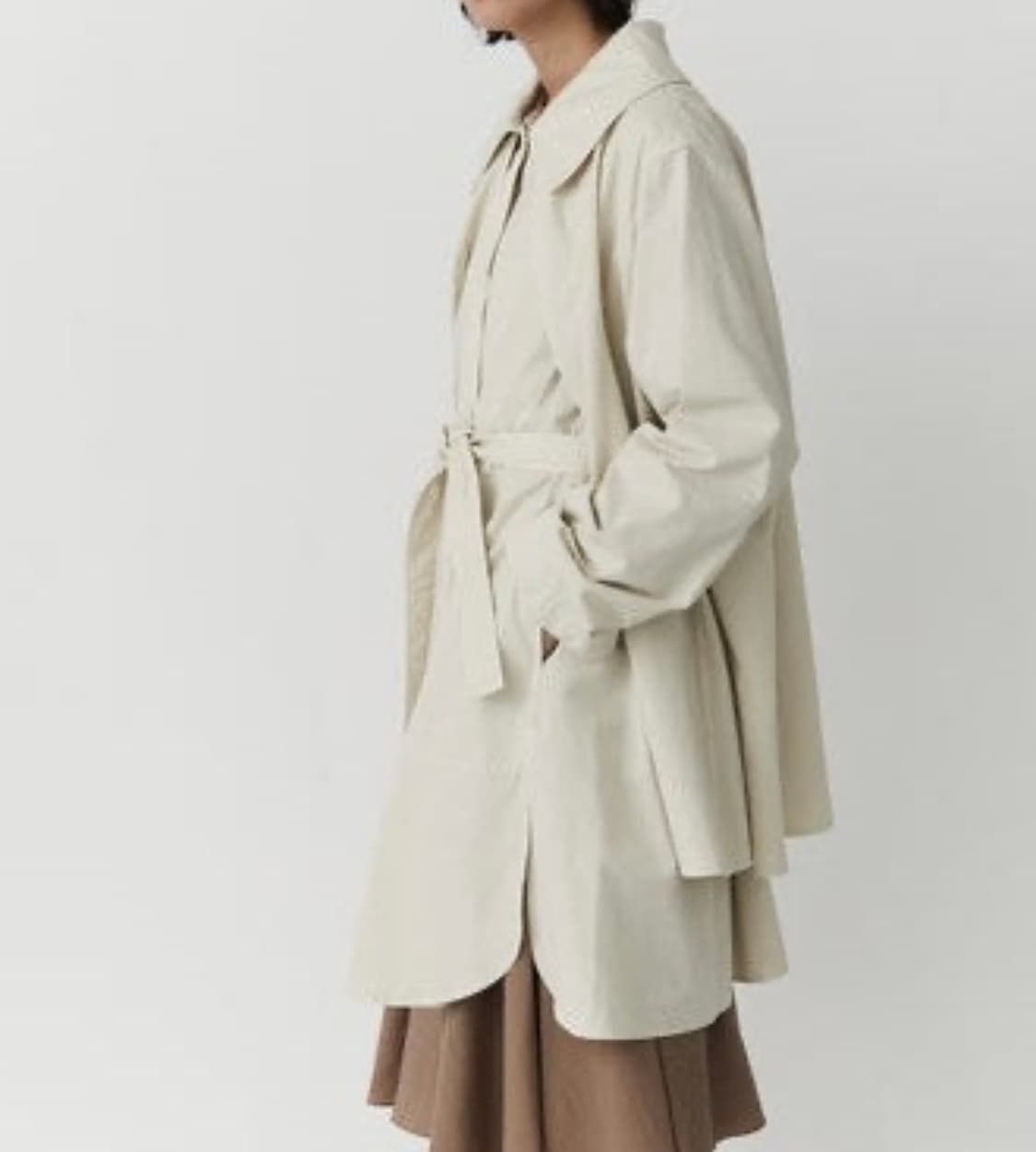 르메르 스톰 플랩 코트 브라운 상품이미지4