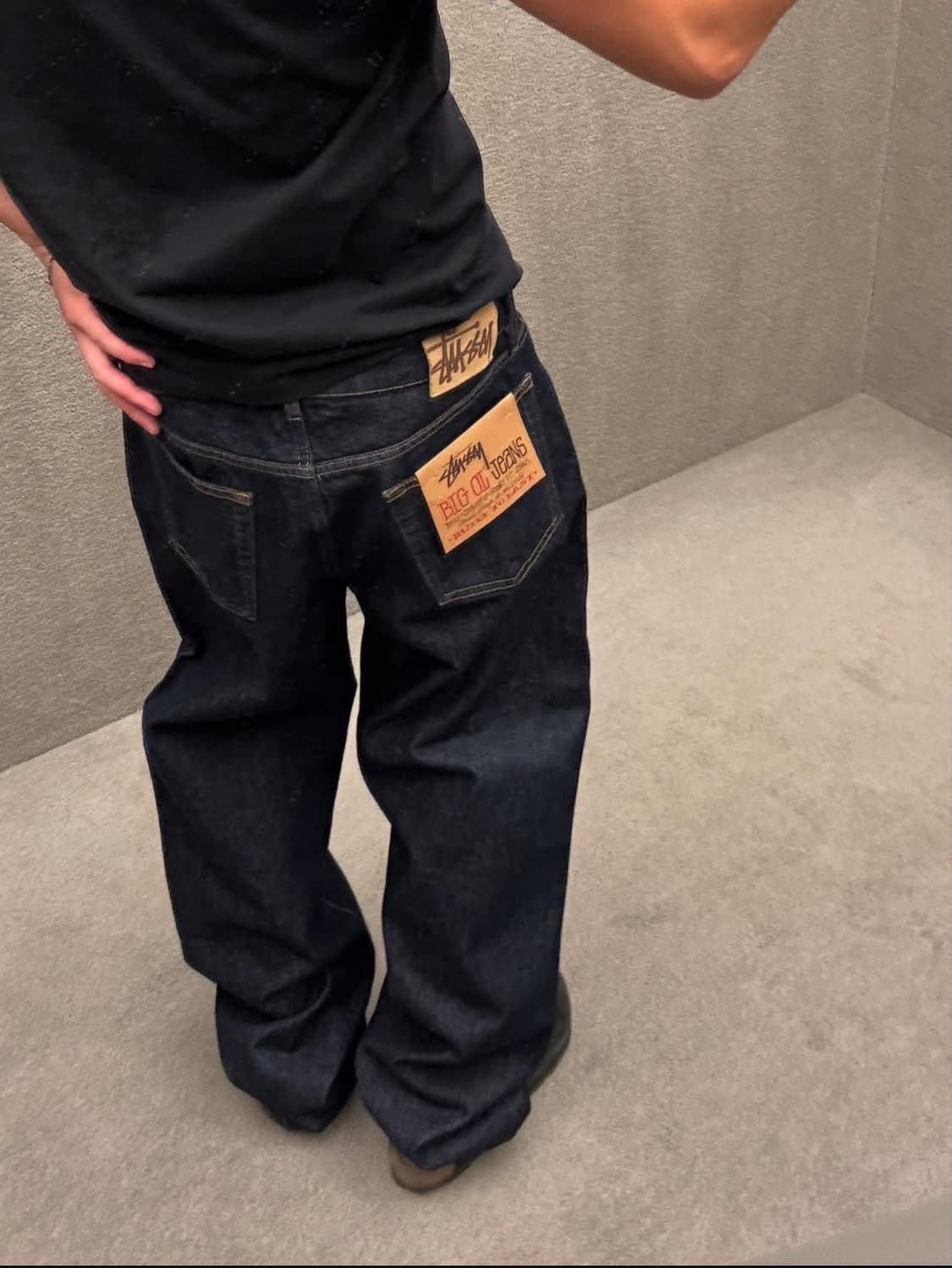 스투시 데님 빅 올 진 린스드 인디고 상품이미지1