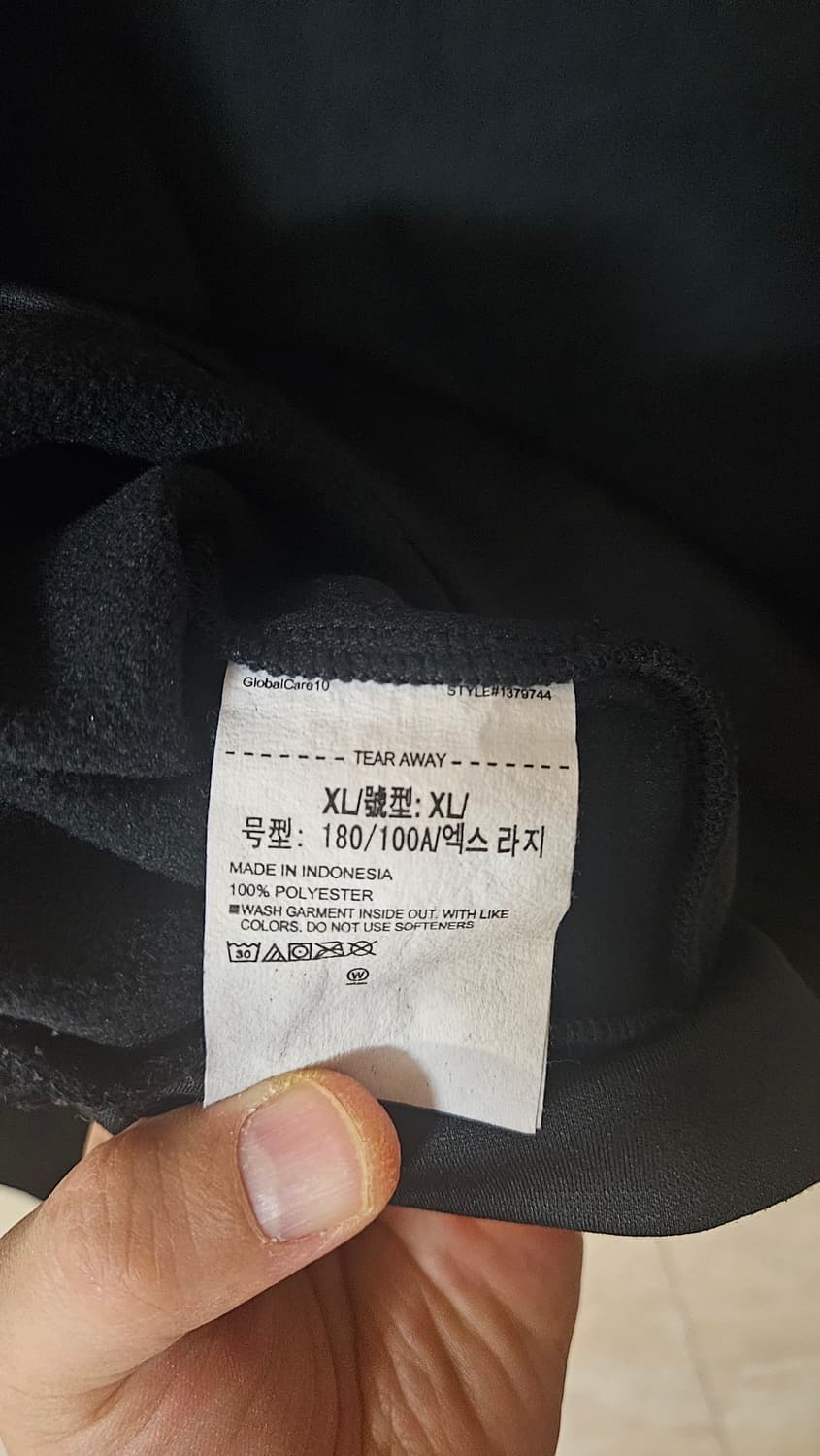 언더아머 그래픽 플리스 후디 XL 상품이미지3