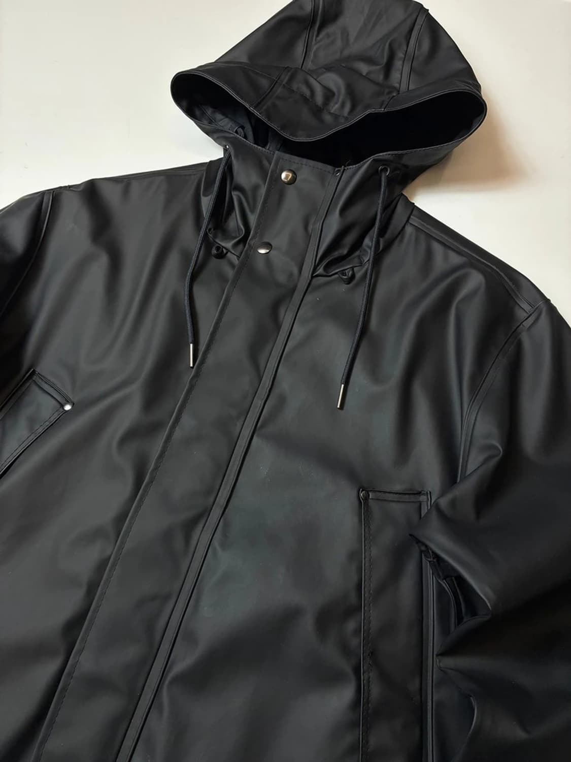 아르켓 x 트레통 ARKET 미니멀 레인 맨즈 후디 코트 PN8941 상품이미지2