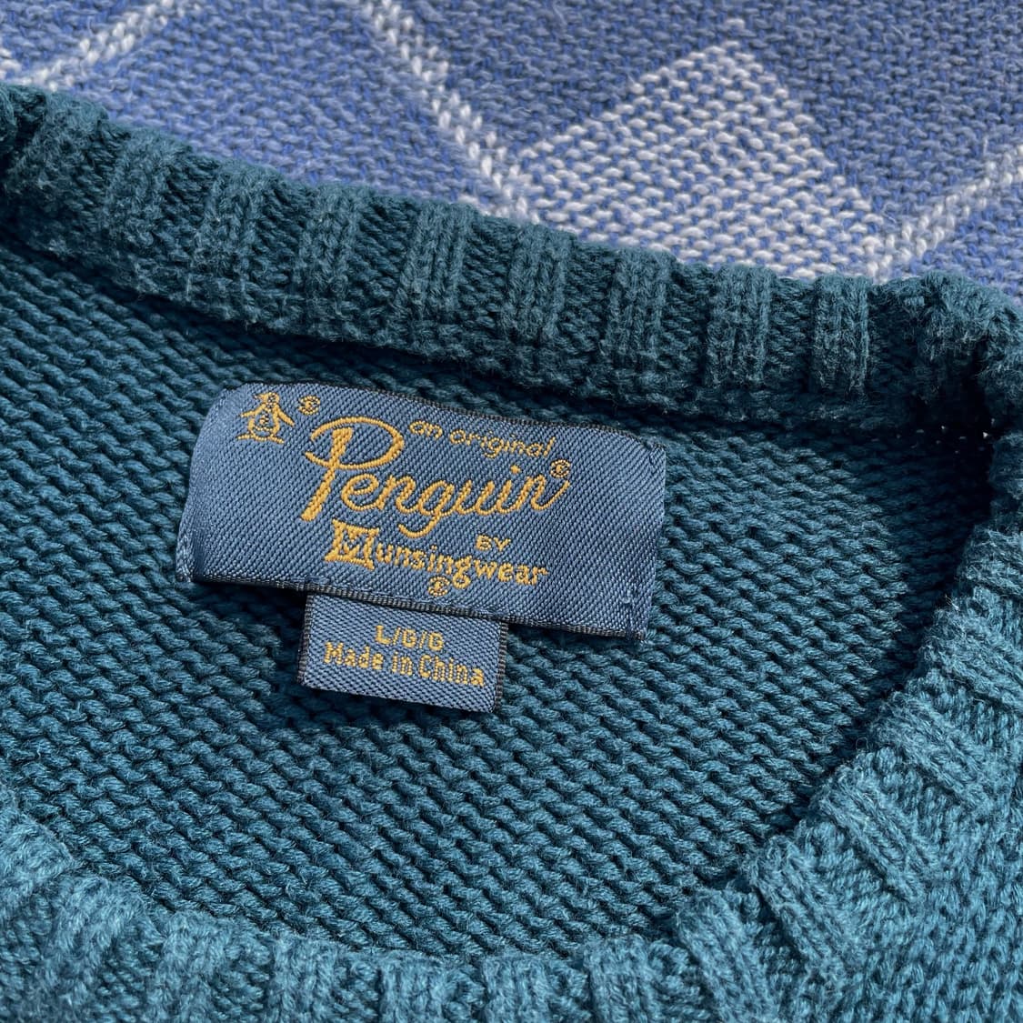 빈티지 패턴 니트 상품이미지3