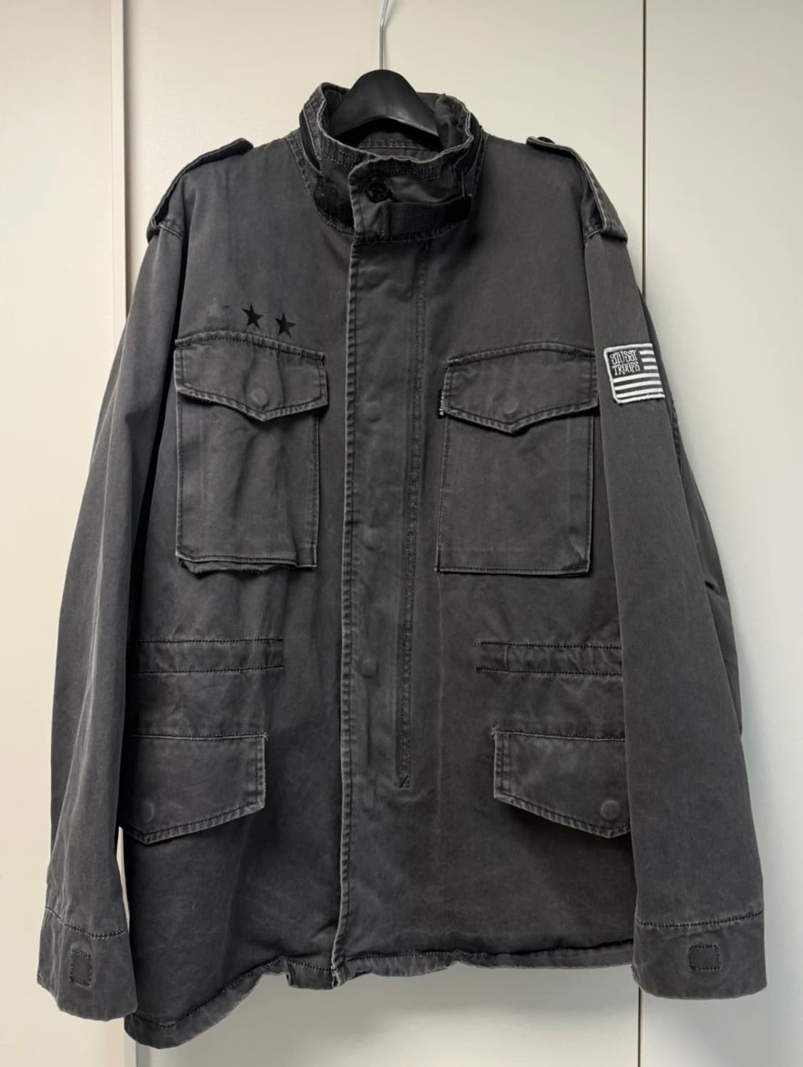 스투시 트룹스 야상 자켓 L 상품이미지1