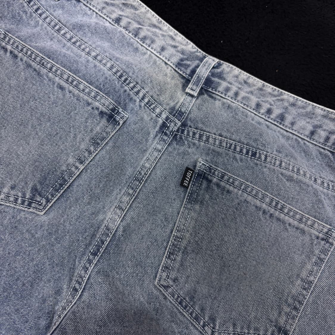 L 토피 TOFFEE 와이드 데님팬츠 상품이미지3