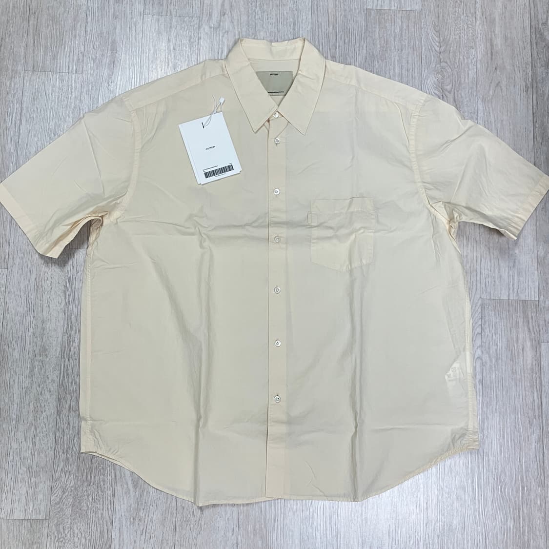 [3] 포터리 컴포트 셔츠 에크루 상품이미지1