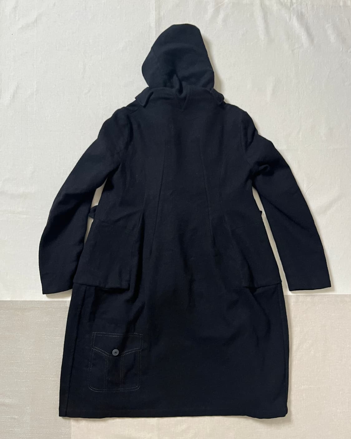 꼼데가르송 레이어드 도킹 코트 comme des garcons black 상품이미지2