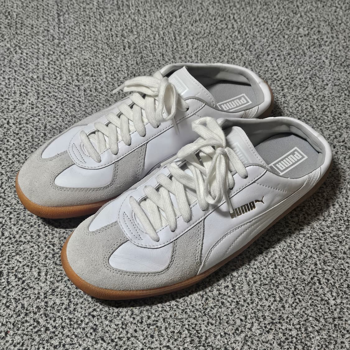 [280] 푸마 Puma 아미트레이너 뮬 화이트 상품이미지1