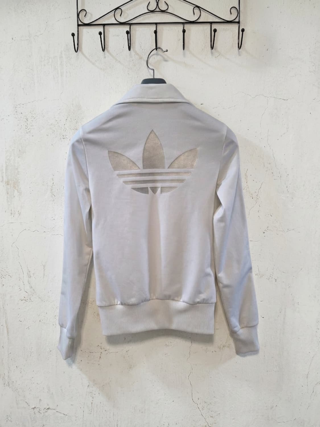 아디다스 파이어버드 화이트 실버 빅로고 트랙탑 085 상품이미지2