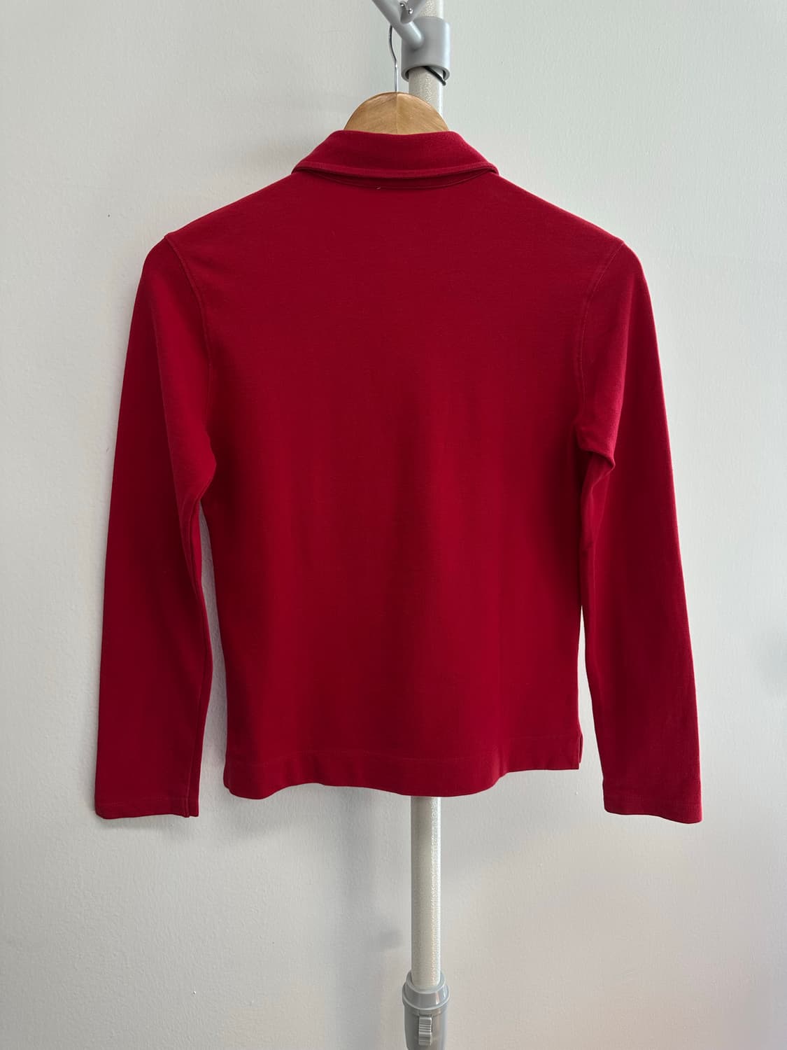 버버리 체크 로고 디자인 카라티 상품이미지8