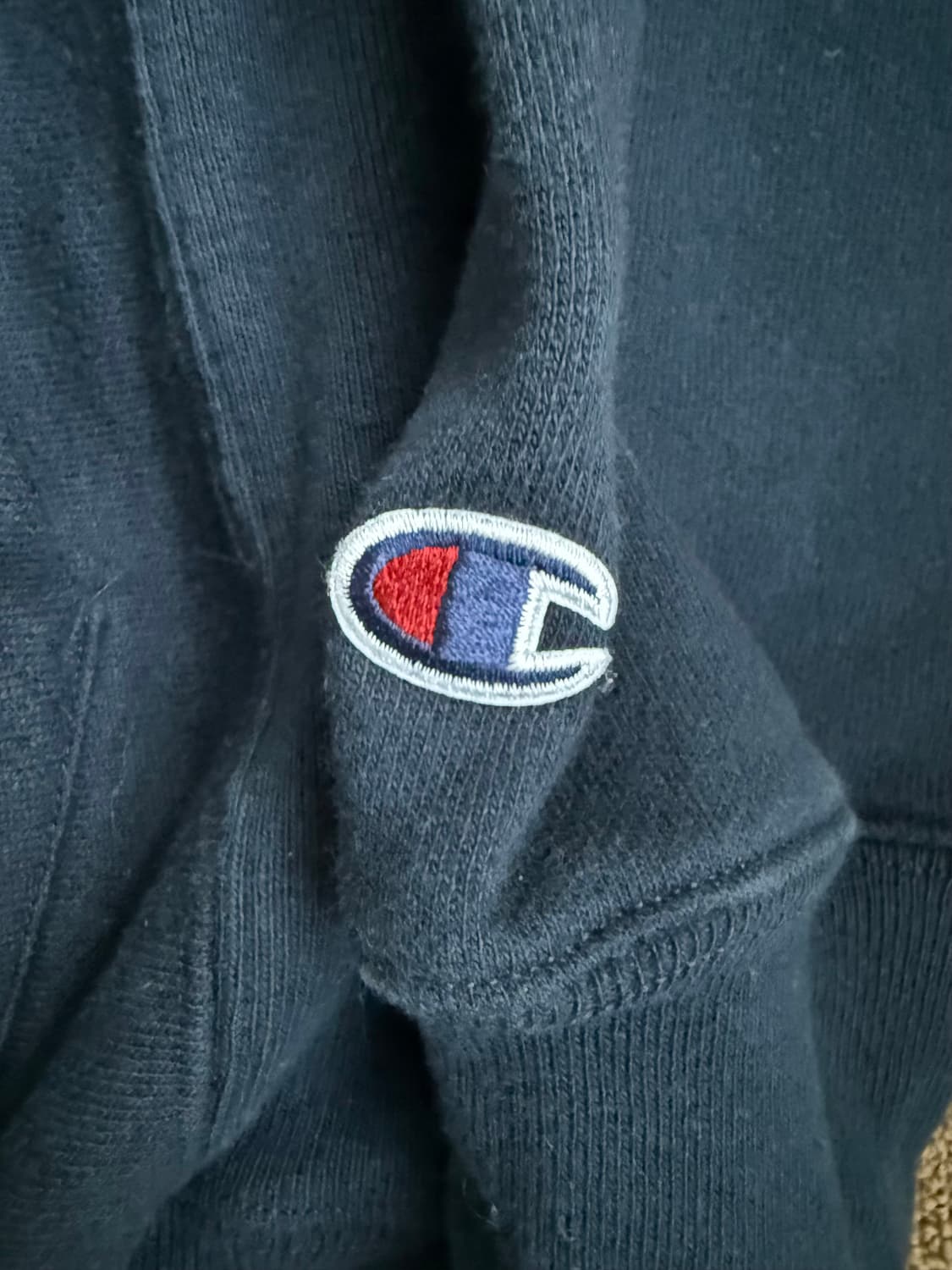 90-00‘s Champion 챔피온 리버스위브 M 로고 후드 상품이미지2