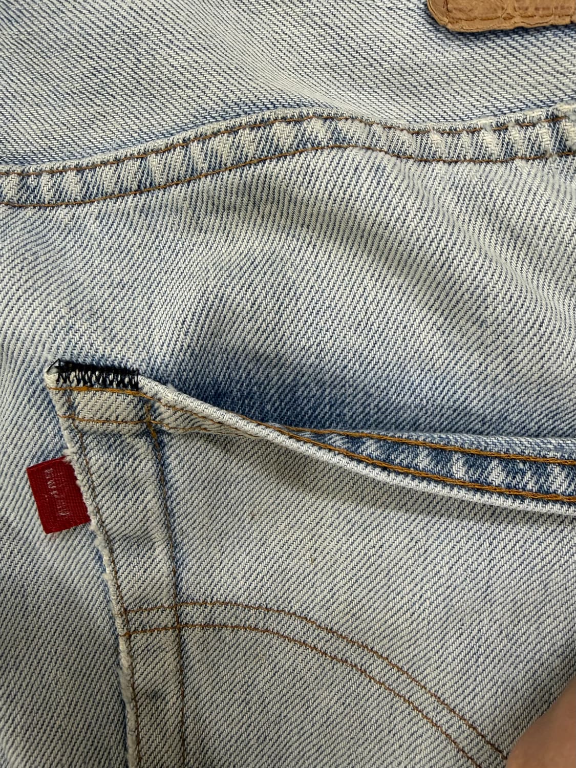 빈티지 7-80s levis 리바이스 501 66후기 셀비지 상품이미지4