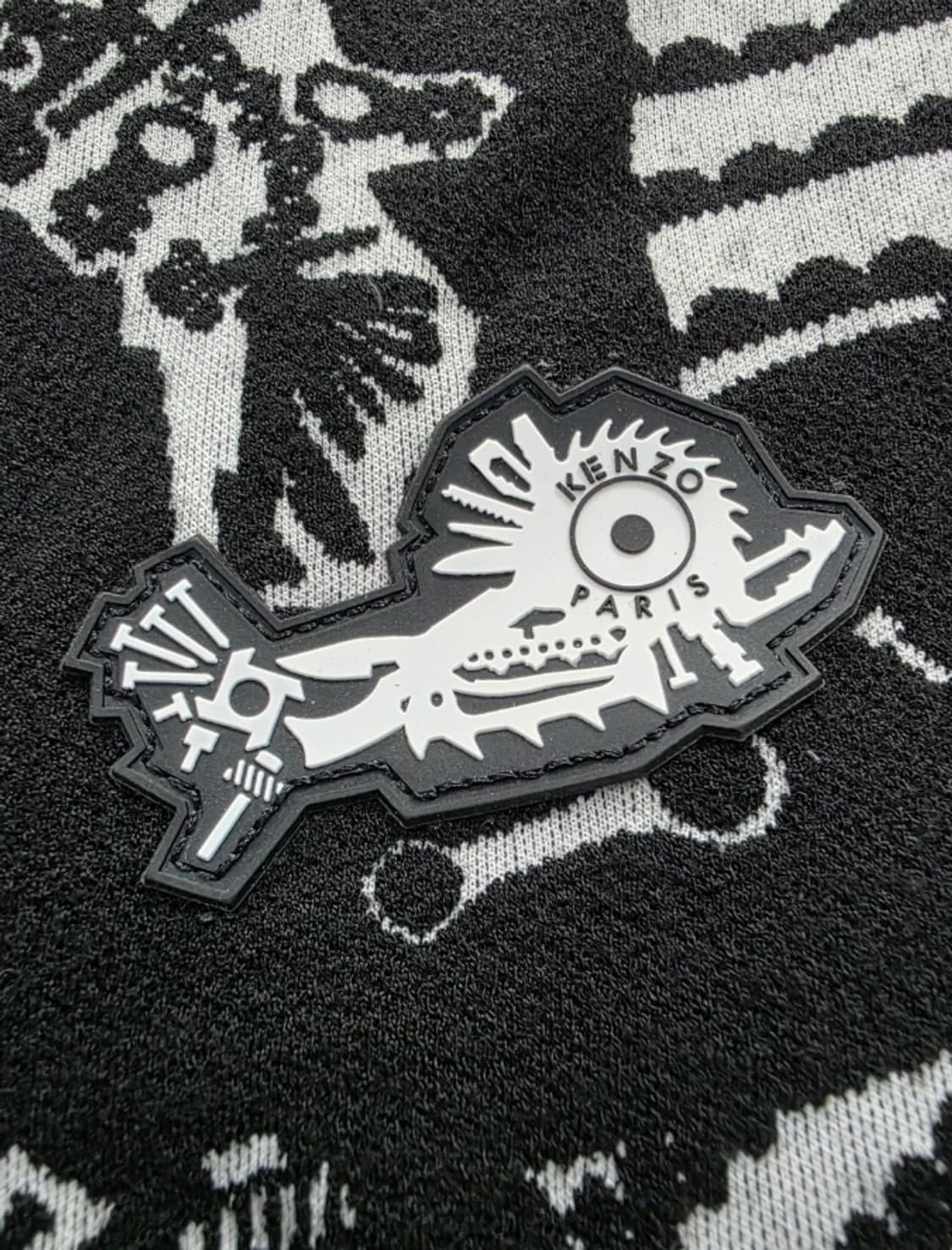겐조 블랙 패턴 니트 맨투맨 95 상품이미지5