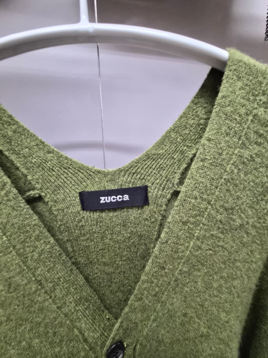 zucca 앙고라 캐시울 나그랑롱니트. 코스울 랩스커트 상품이미지2