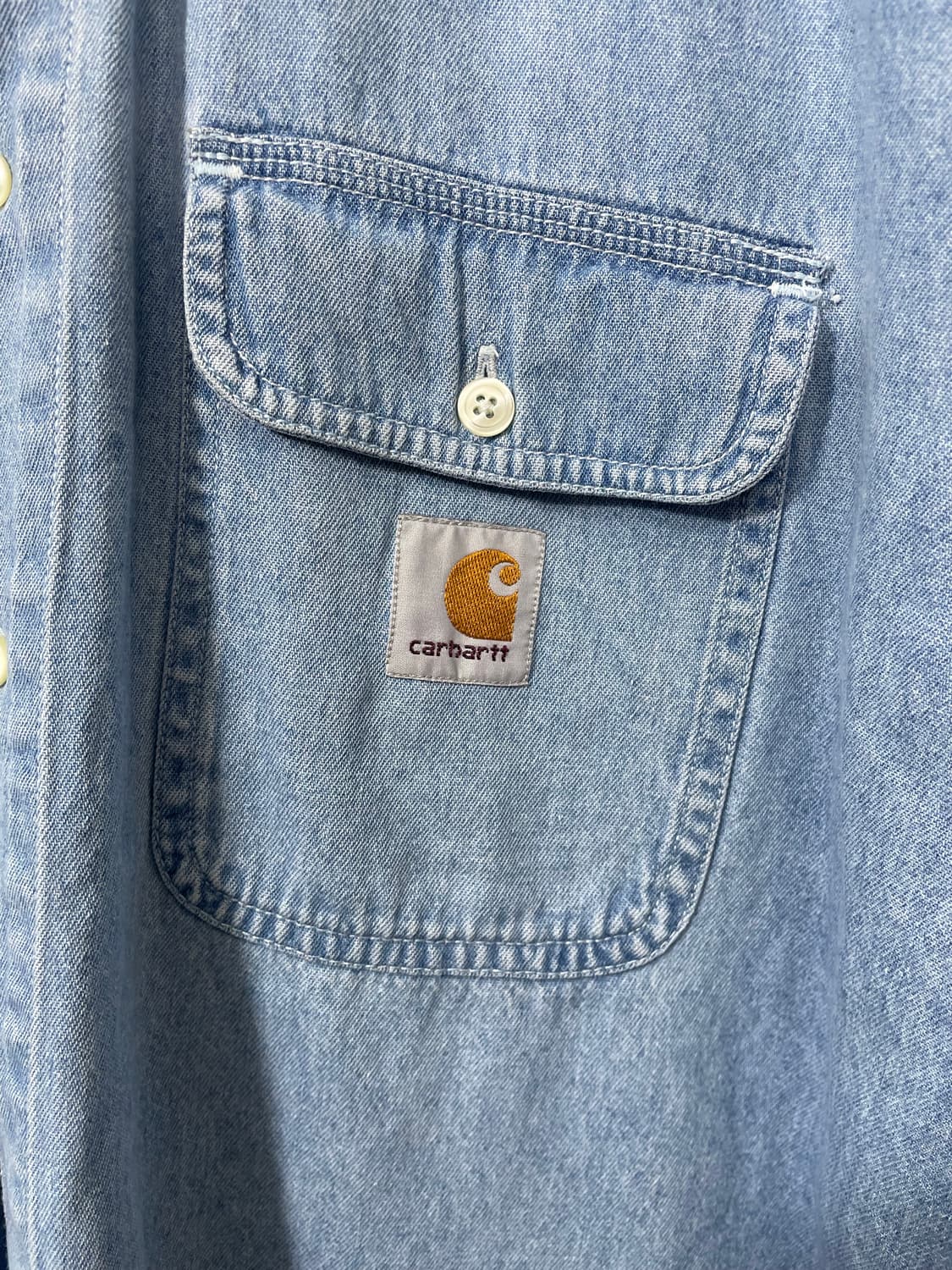 칼하트Carhartt 데님 셔츠 M - S32 상품이미지5